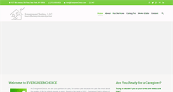 Desktop Screenshot of evergreenchoice.com